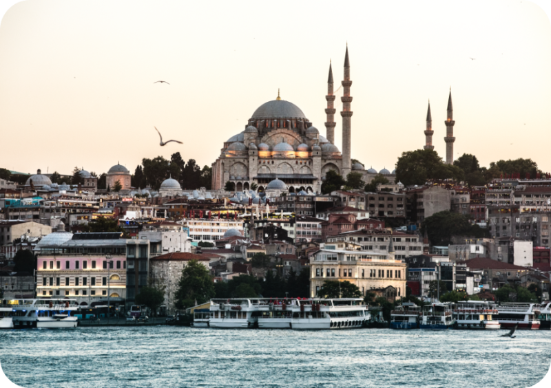 Photo d'Istanbul et la grande mosquée